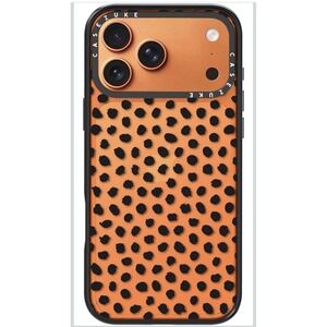 Clear TPU Phone Case Cover for with Design, iPhone 17 Pro Clear-Black Spot